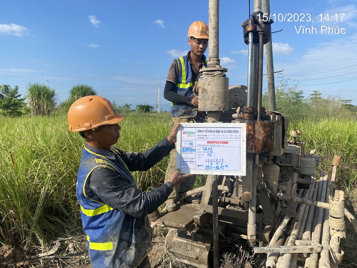 khảo sát địa chất Vĩnh Phúc