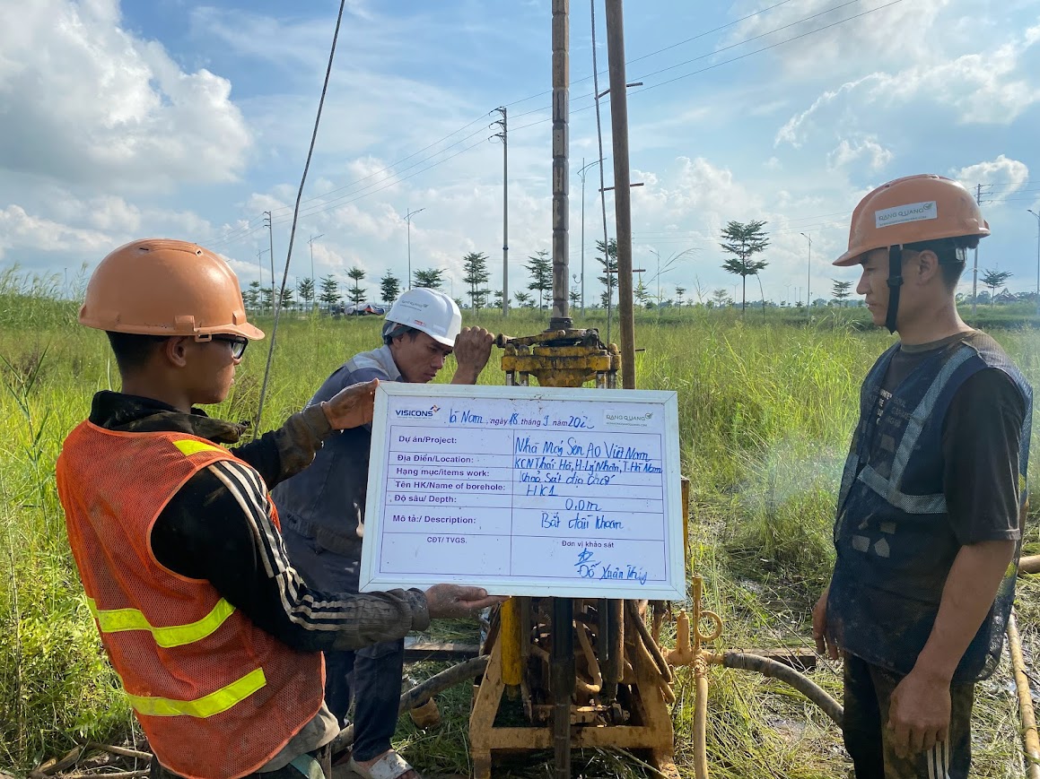 khảo sát địa chất Hà Nam
