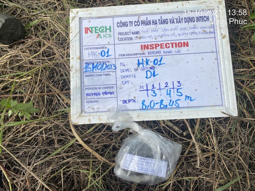 khảo sát địa chất Vĩnh Phúc