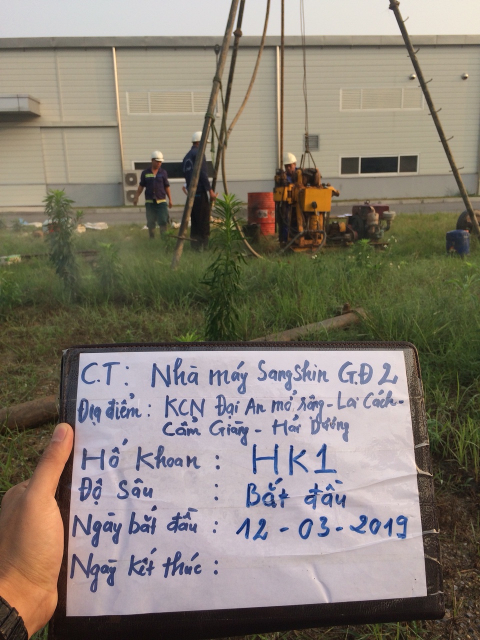 Khảo sát địa chất Hải Dương